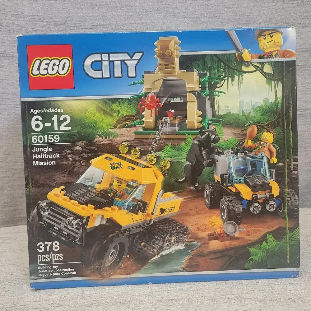 Lego City Jungle Halftrack Mission 60159